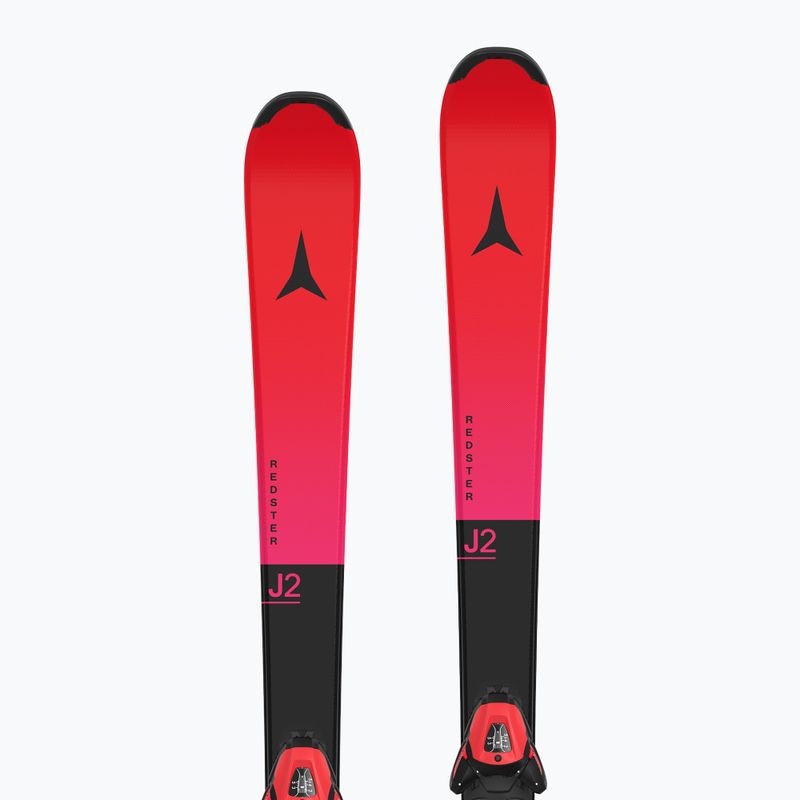 Dětské sjezdové lyže Atomic Redster J2 JTM + vázání L6 GW red tension/black 8