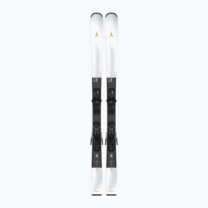 Dámské sjezdové lyže Atomic Cloud C8 + vázání M10 GW white/black