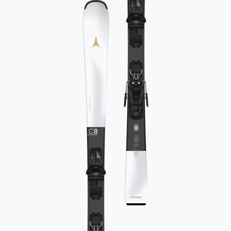Dámské sjezdové lyže Atomic Cloud C8 + vázání M10 GW white/black 7