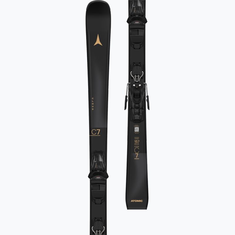 Dámské sjezdové lyže Atomic Cloud C7 black + vázání M10 GW black 7