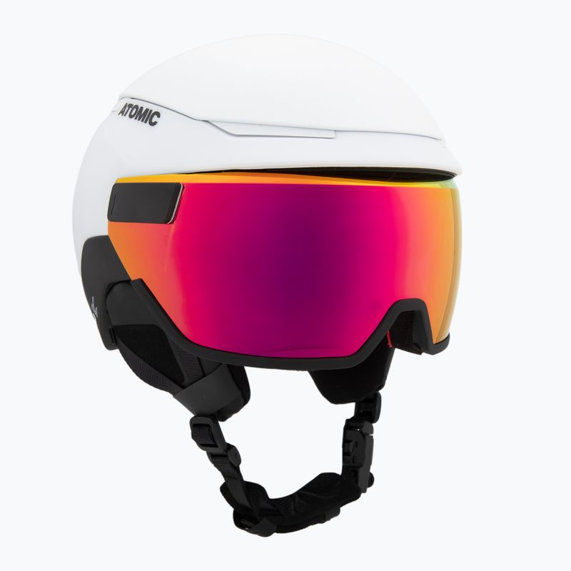 Lyžařská helma Atomic Revent GT Amid Visor HD white/black/red hd