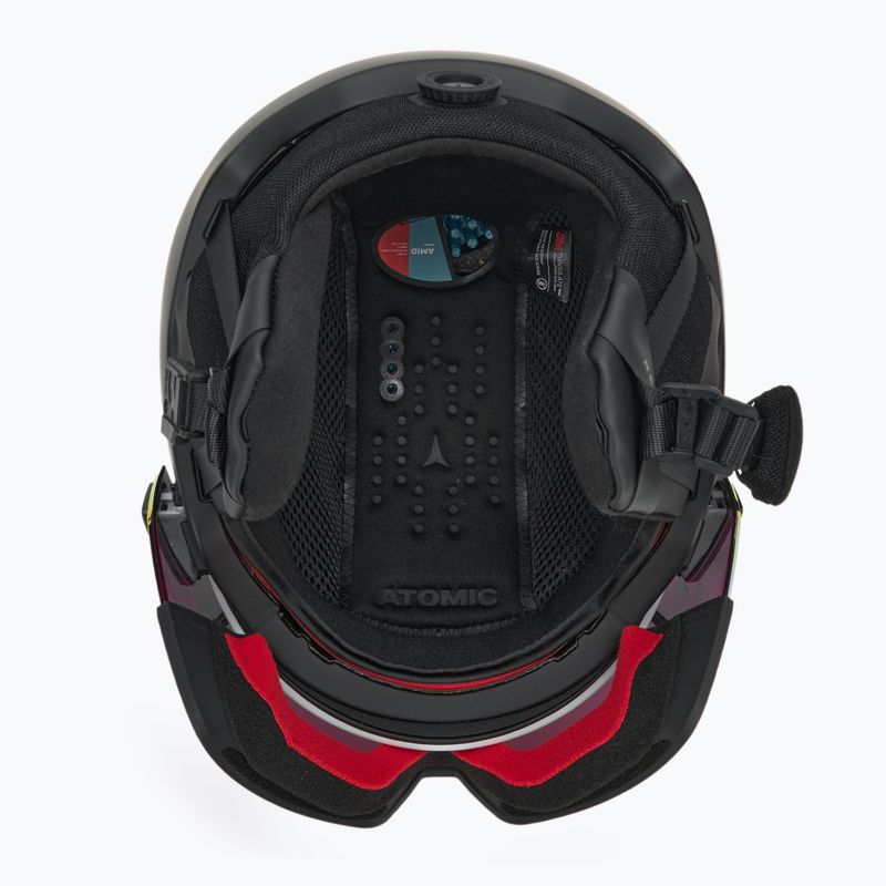 Lyžařská helma Atomic Revent GT Amid Visor HD white/black/red hd 5