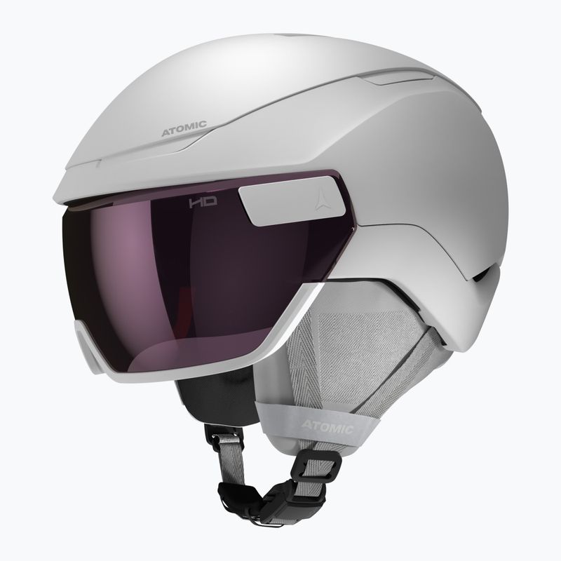 Lyžařská helma Atomic Revent GT Amid Visor HD white heather/pink chopper hd