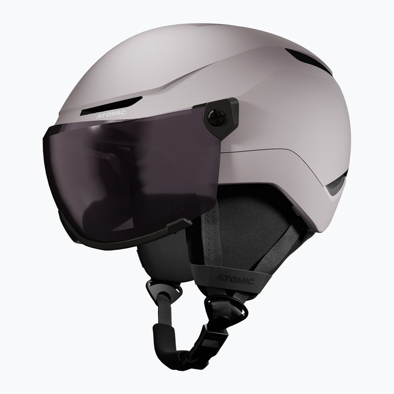 Dětská lyžařská helma Atomic Revent Visor Jr concrete/silver flash 2