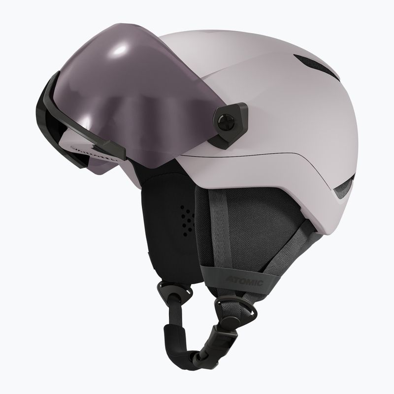 Dětská lyžařská helma Atomic Revent Visor Jr concrete/silver flash 3