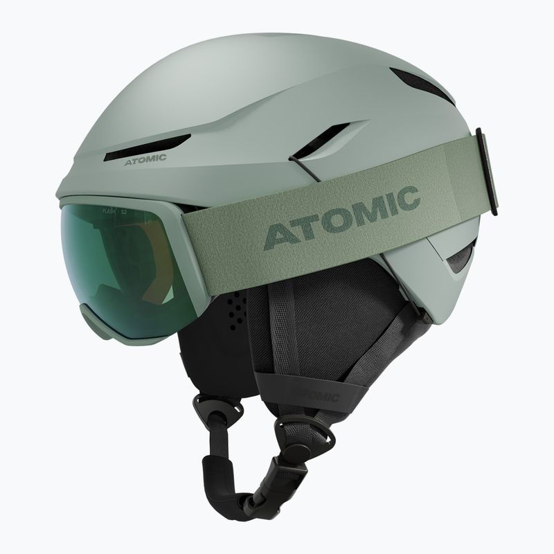Dětská lyžařská helma Atomic Revent Jr pistachio 4
