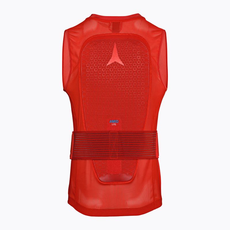 Pánská ochranná vesta Atomic Live Shield Amid Lite Vest red 2