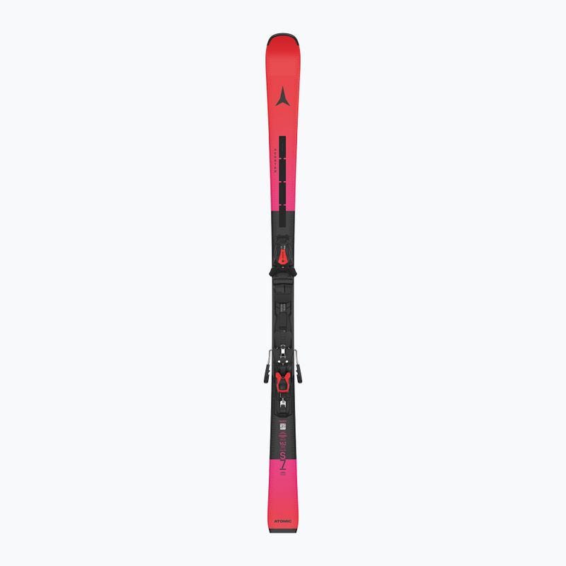 Sjezdové lyže + vázání Atomic Redster S9 Revoshock L + MI12 GW red tension/black 2