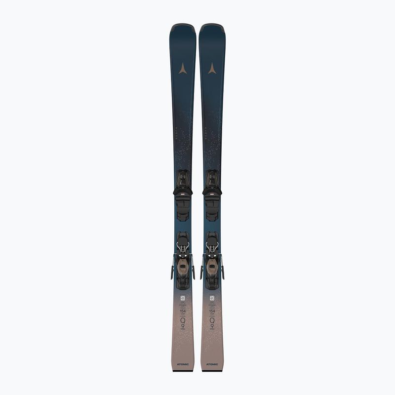 Dámské sjezdové lyže + vázání Atomic Cloud Q9 + M10 GW dark slate