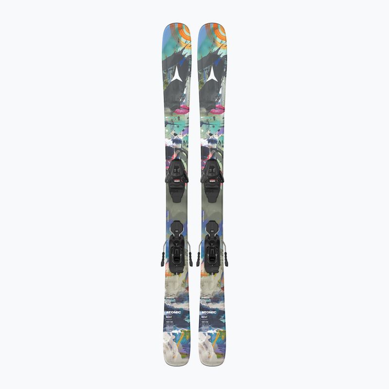 Dětské sjezdové lyže + vázání Atomic Bent Jr 140-150 + L6 GW multicolor