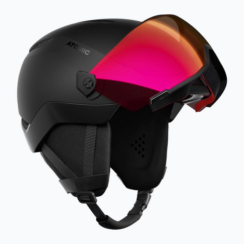 Lyžařská helma Atomic Revent Visor Photo black/red photo 2