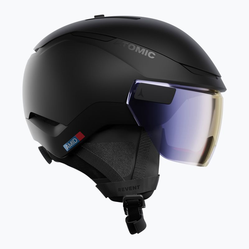 Lyžařská helma Atomic Revent GT Amid Visor HD S1 black/yellow blue hd