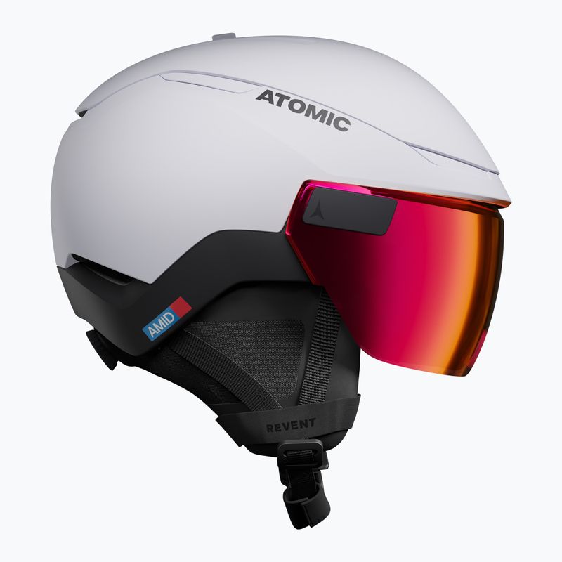 Lyžařská helma Atomic Revent GT Amid Visor HD S2 white/black/red hd