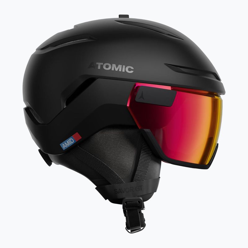 Lyžařská helma Atomic Savor GT Amid Visor Photo black/red photo