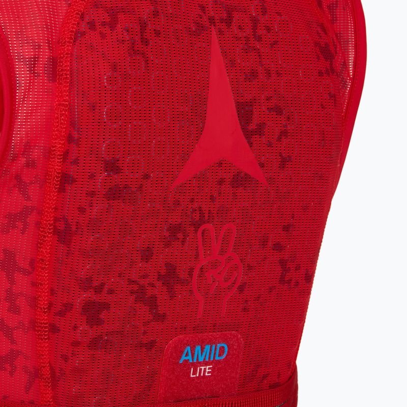 Chránič zad Atomic Live Shield Amid Lite Vest Jr graphic/red 5