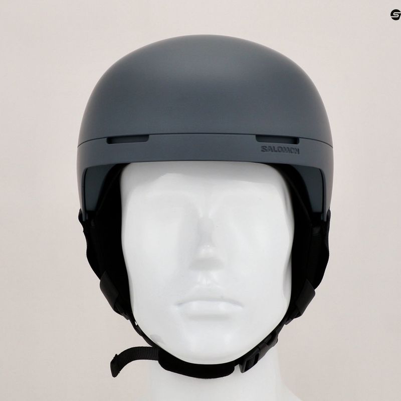 Lyžařská helma Salomon Brigade ebony 11
