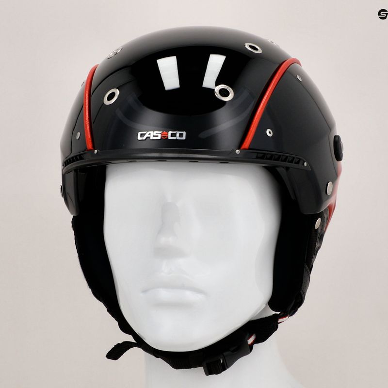 Lyžařská přilba Casco SP-4.1 černá / červená 6