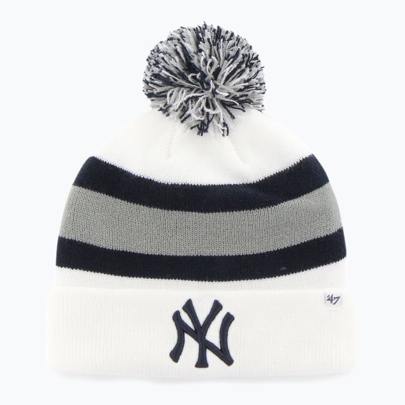 Zimní čepice 47 Brand MLB New York Yankees Breakaway white