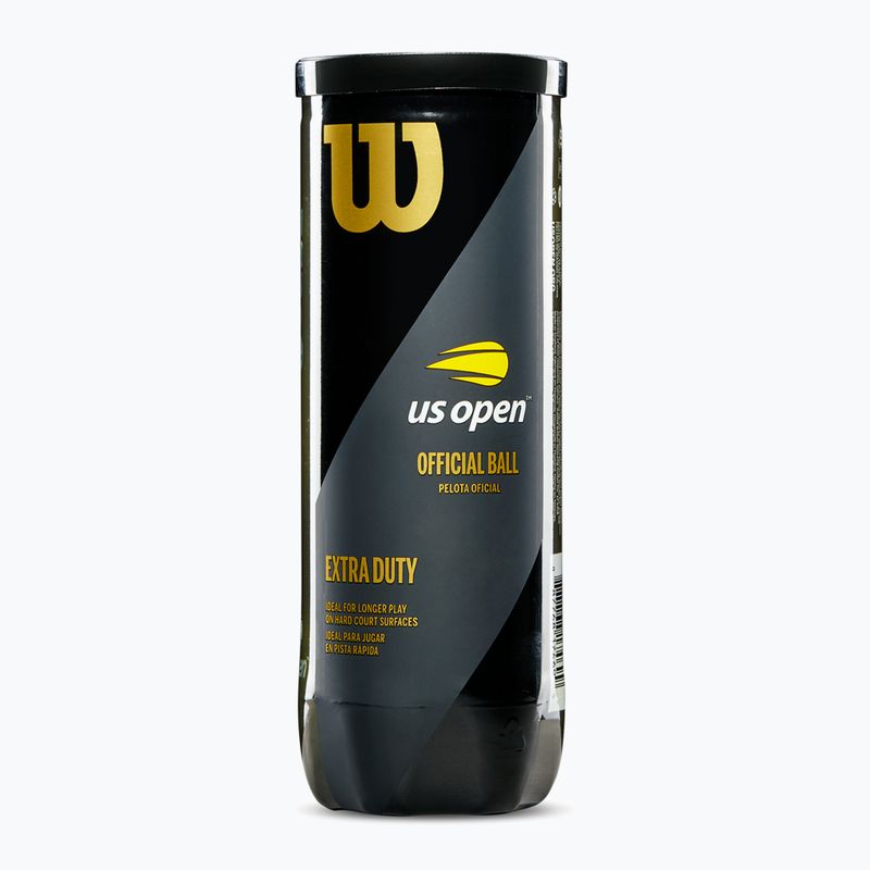 Tenisové míčky Wilson US Open XD 3 ks. yellow 2