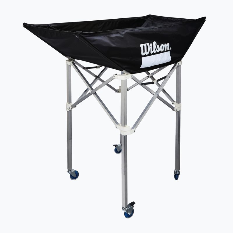 Vozík na vilejbalové míče Wilson Indoor Stand Up 42" black