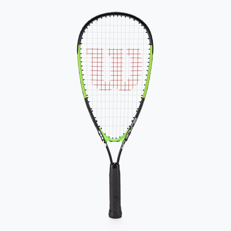 Dětská squashová raketa Wilson Blade Junior black/green