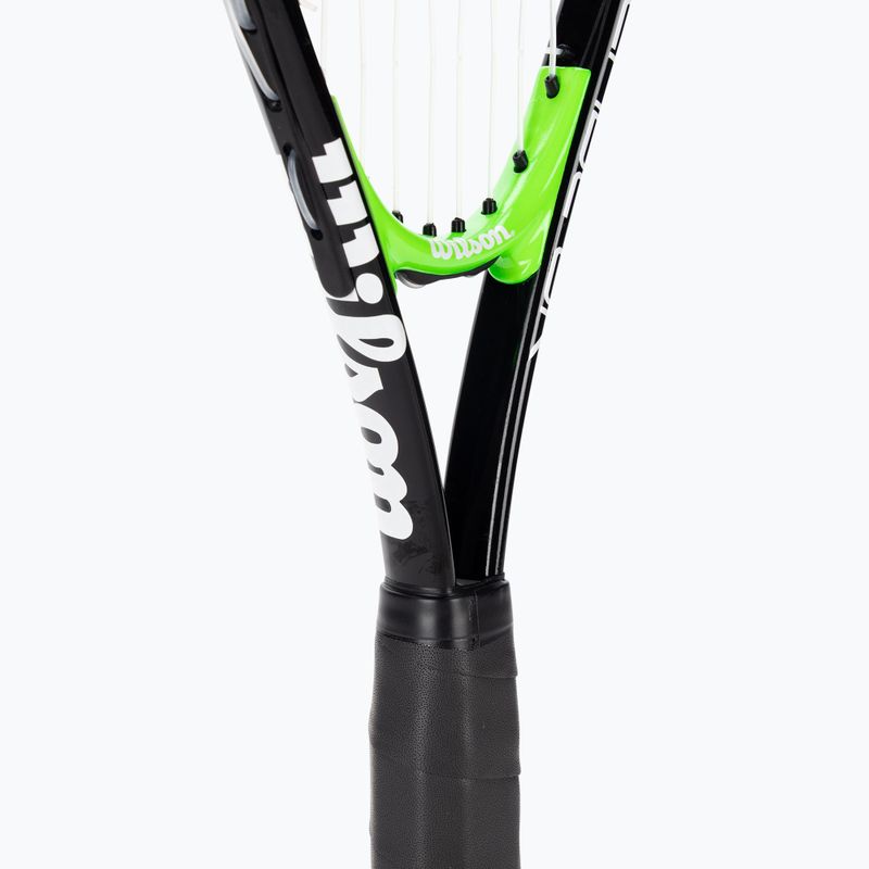 Dětská squashová raketa Wilson Blade Junior black/green 4
