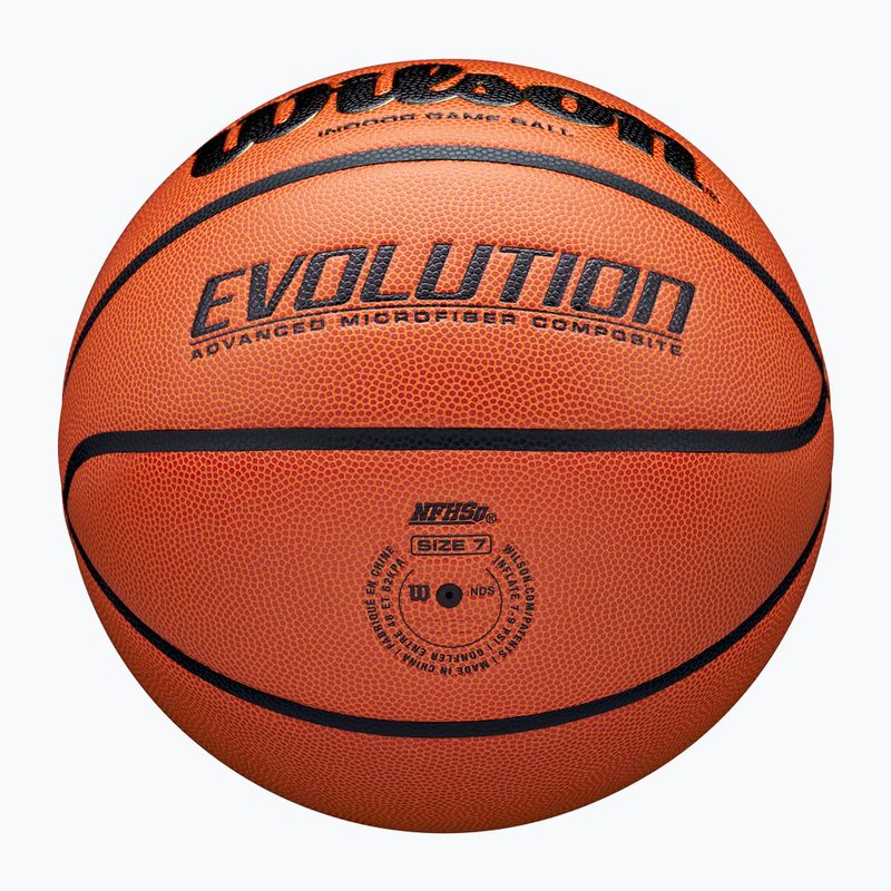 Basketbalový míč  Wilson Evolution brown velikost 7 4