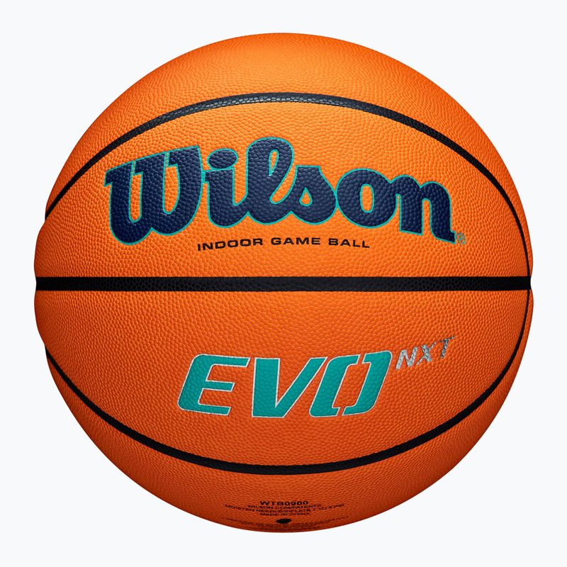 Basketbalový míč Wilson EVO NXT Champions League orange velikost  7 4