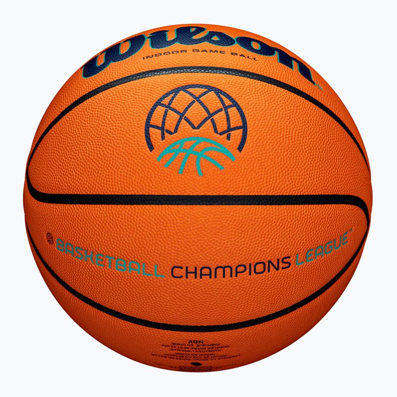 Basketbalový míč Wilson EVO NXT Champions League orange velikost  7 6
