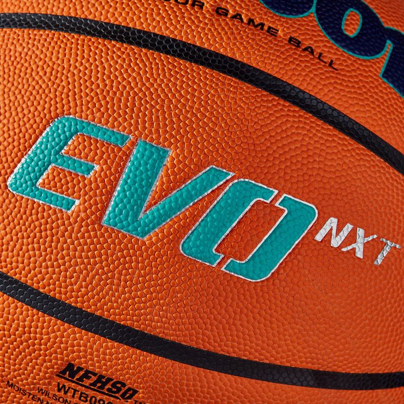 Basketbalový míč Wilson EVO NXT Champions League orange velikost  7 8