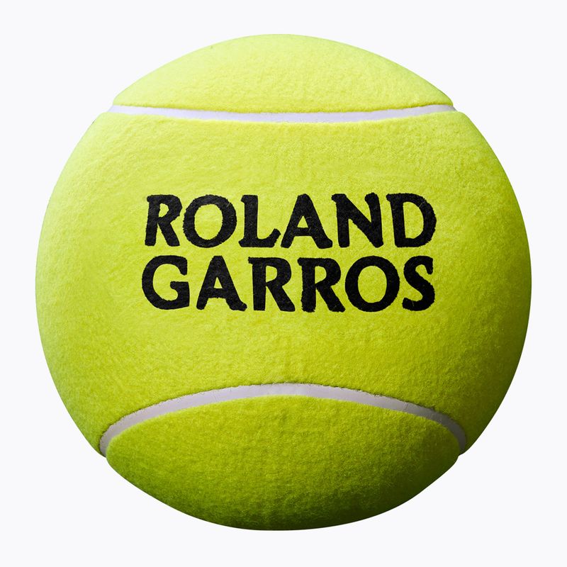 Tenisový míček na podpisy Wilson Roland Garros Jumbo 9" yellow 2