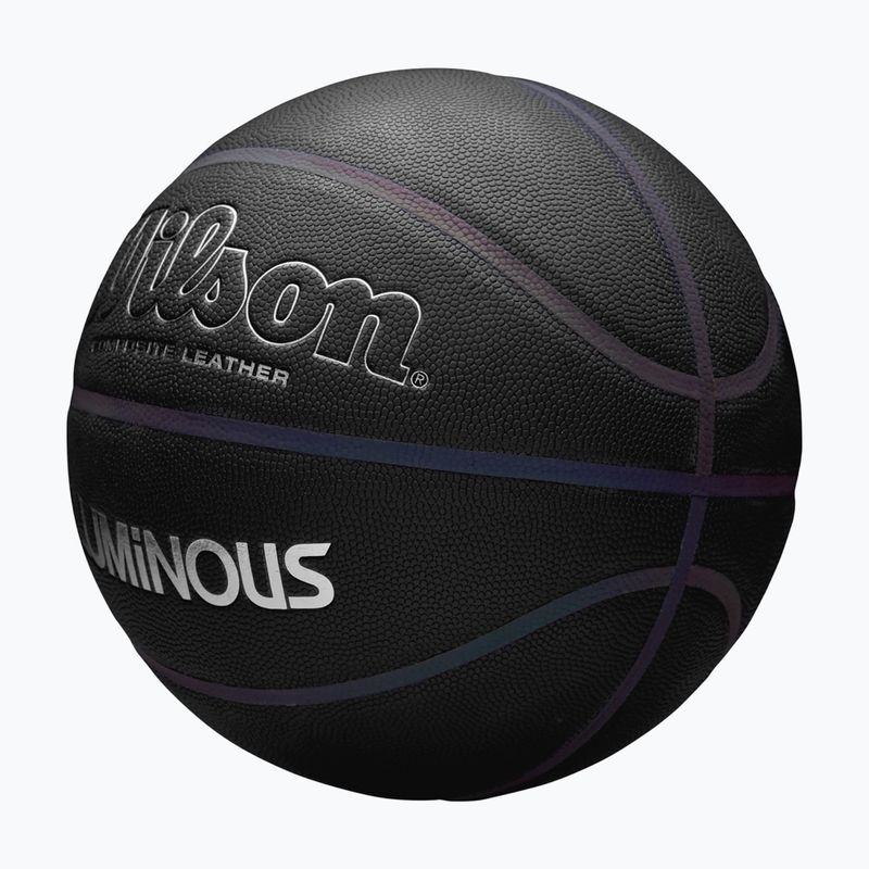 Basketbalový míč Wilson Luminous black velikost 7 4