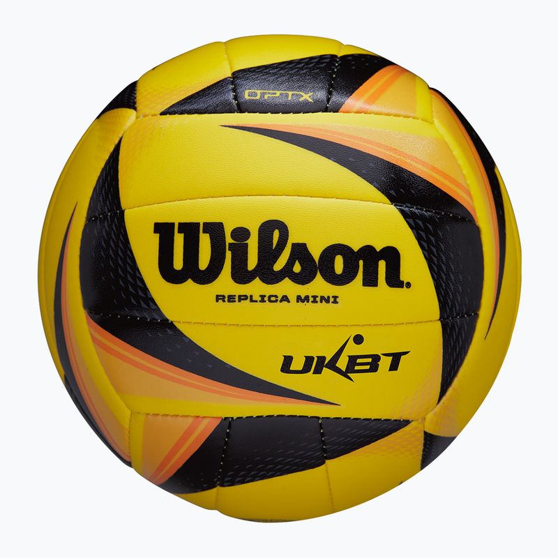 Míč na plážový volejbal Wilson OPTX AVP Mini yellow 4