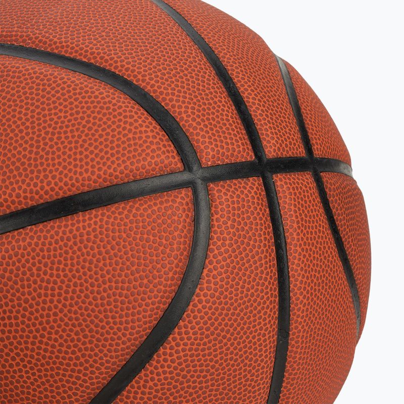Basketbalový míč Wilson Showcase Comp oranžový, velikost 7 3