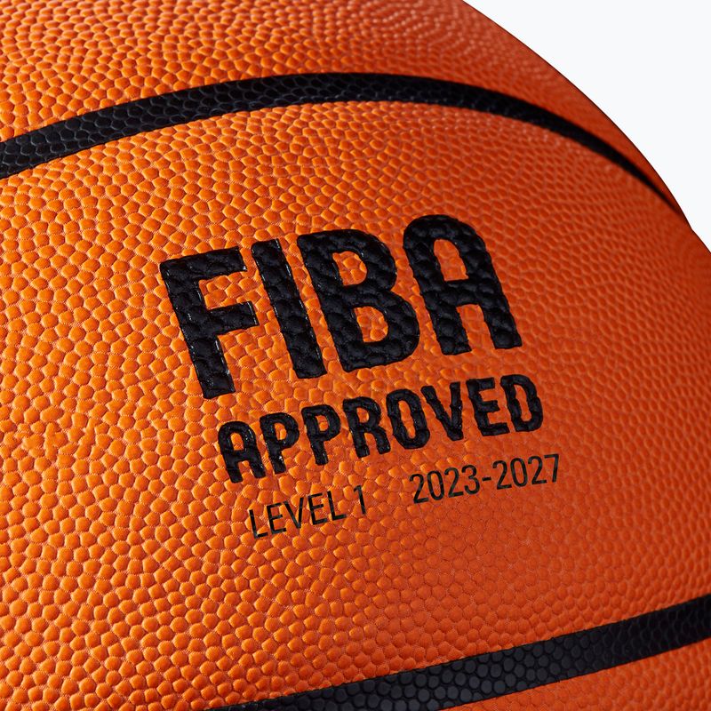 Basketbalový míč  Wilson EVO NXT Fiba Game Ball orange velikost 7 5