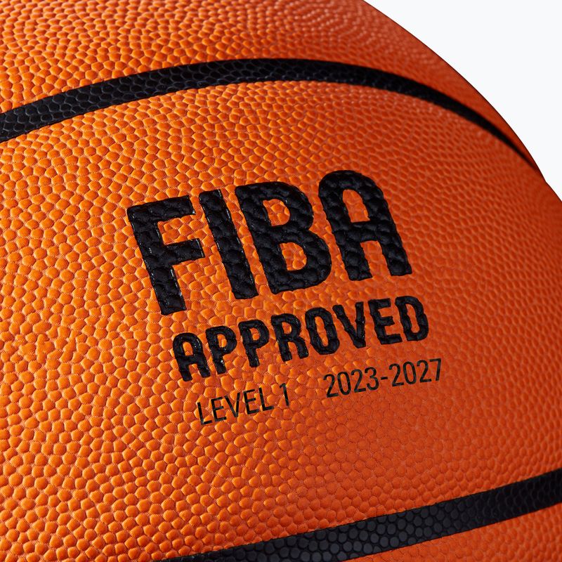 Basketbalový míč Wilson EVO NXT Fiba Game Ball orange velikost  6 5