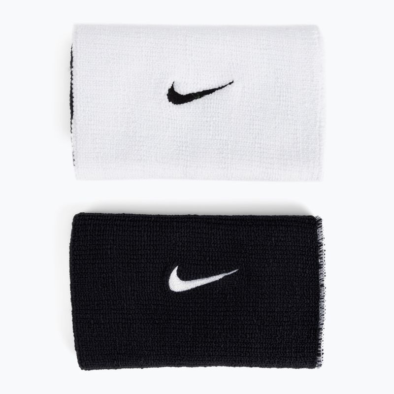 Náramky Nike Dri-Fit Doublewide Home And Away 2 ks bílé NNNB0-101 2