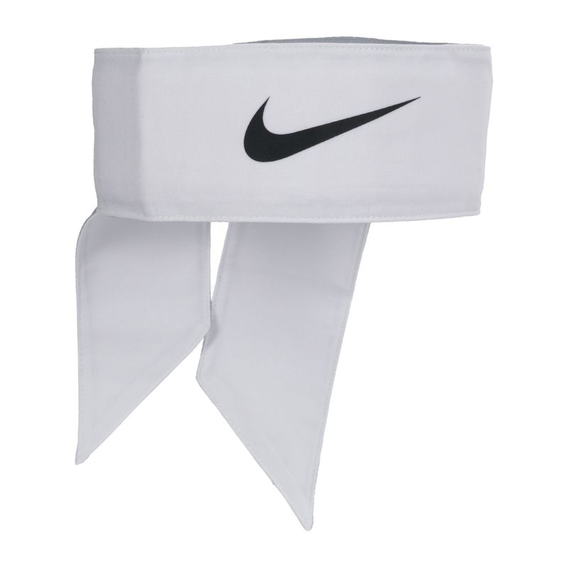 Tenisová čelenka Nike Premier Head Tie bílá NTN00-101