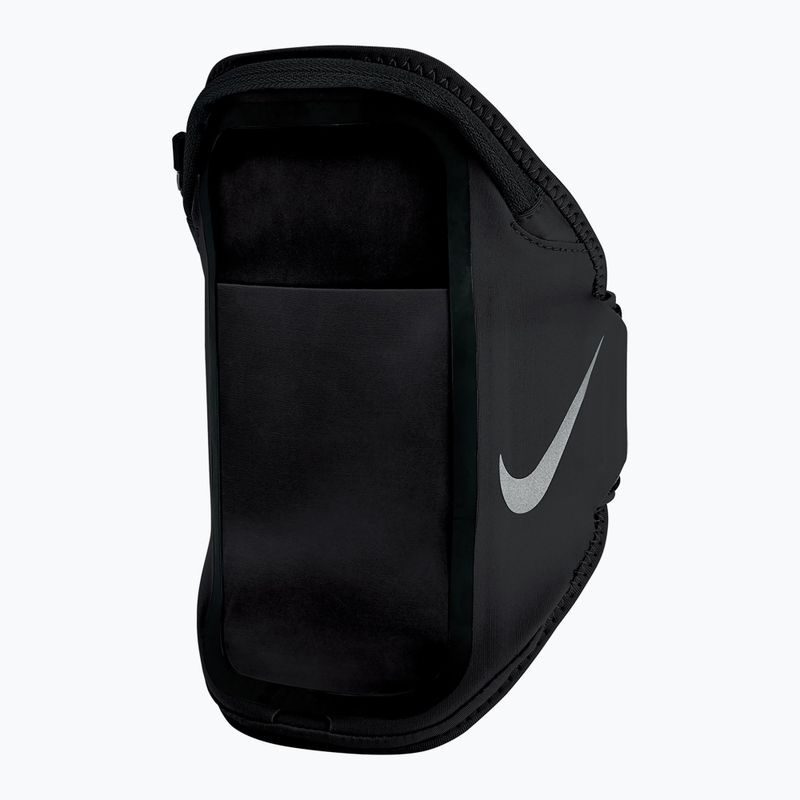 Pouzdro na telefon Nike Pocket Arm Band Plus black/black/silver