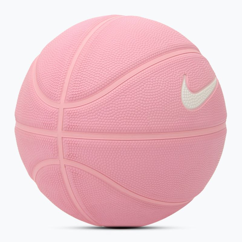 Basketbalový míč Nike Skills pink rise/pink foam/pink foam/white velikost 3 2