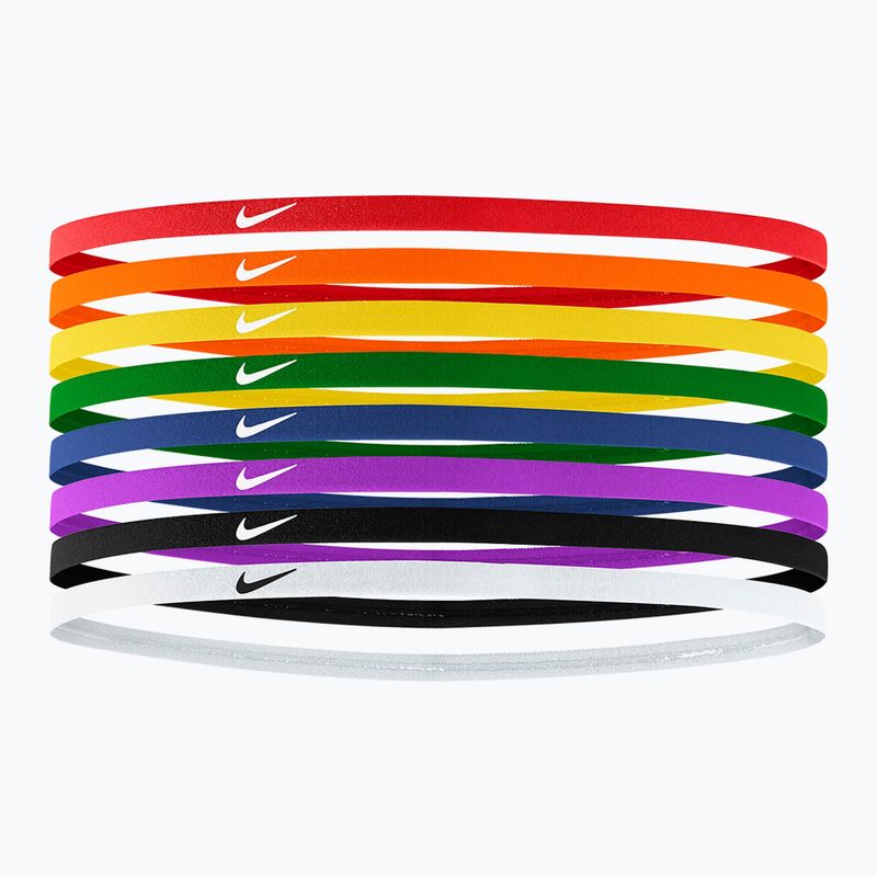 Čelenka  Nike Skinny Headbands 8 szt. pimento/orange blaze/sunlight