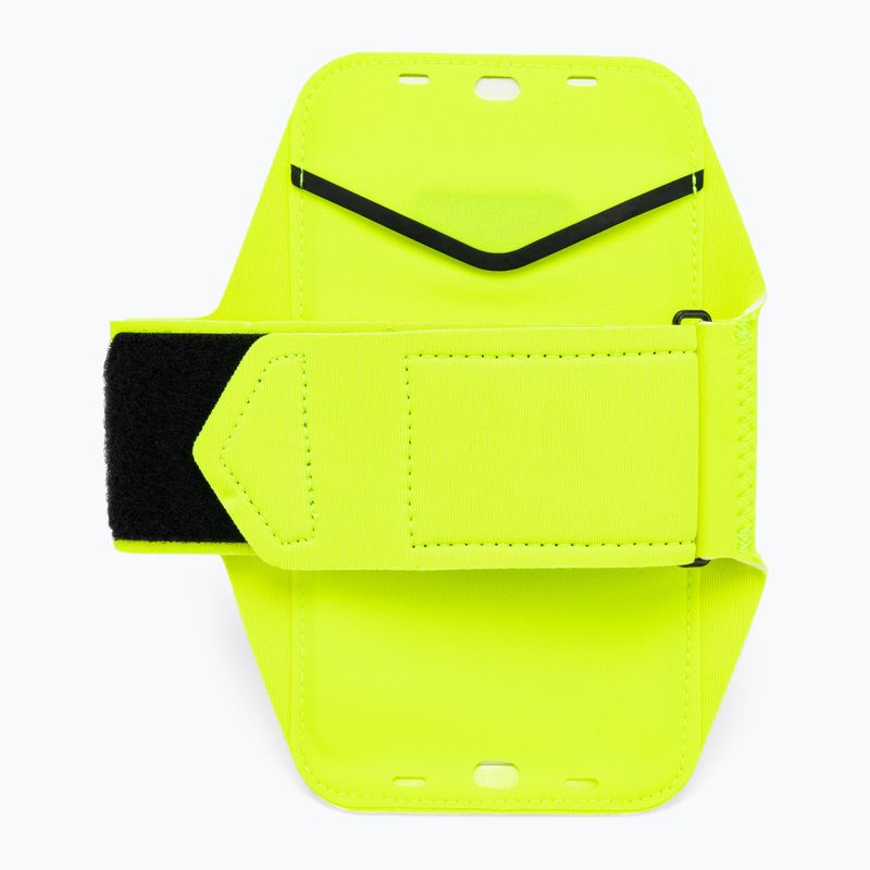 Běžecké pouzdro na telefon Nike Lean Arm Band Plus volt/black/silver 3