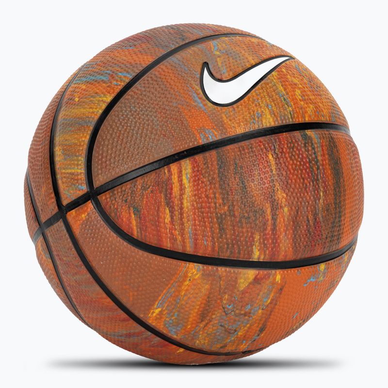 Dětský basketbalový míč Nike Skills Next Nature multi/amber/black/white 2