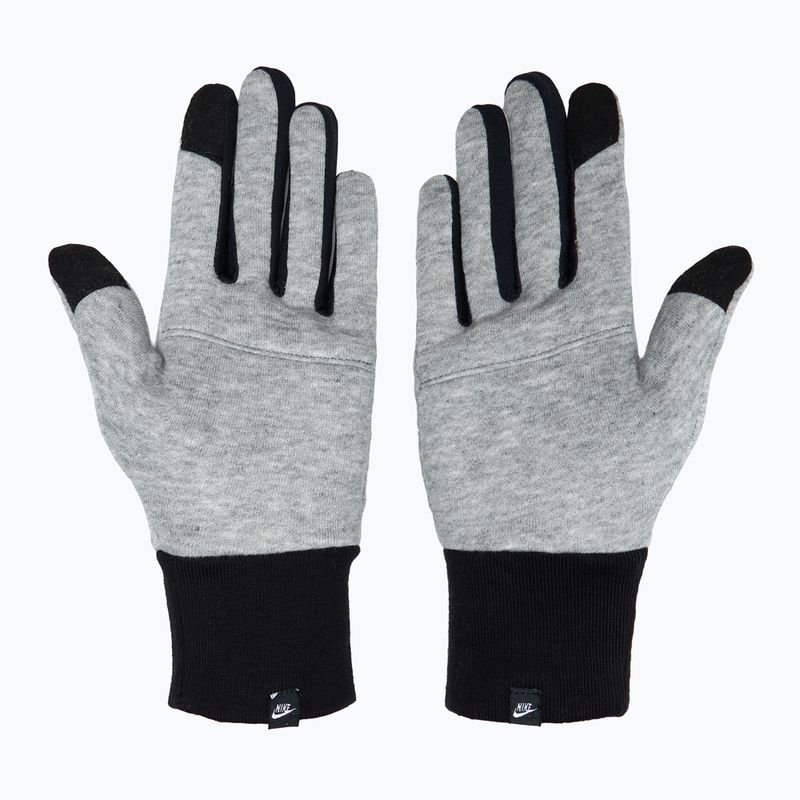 Dámské běžecké rukavice Nike Club Fleece grey heather/black/black 3