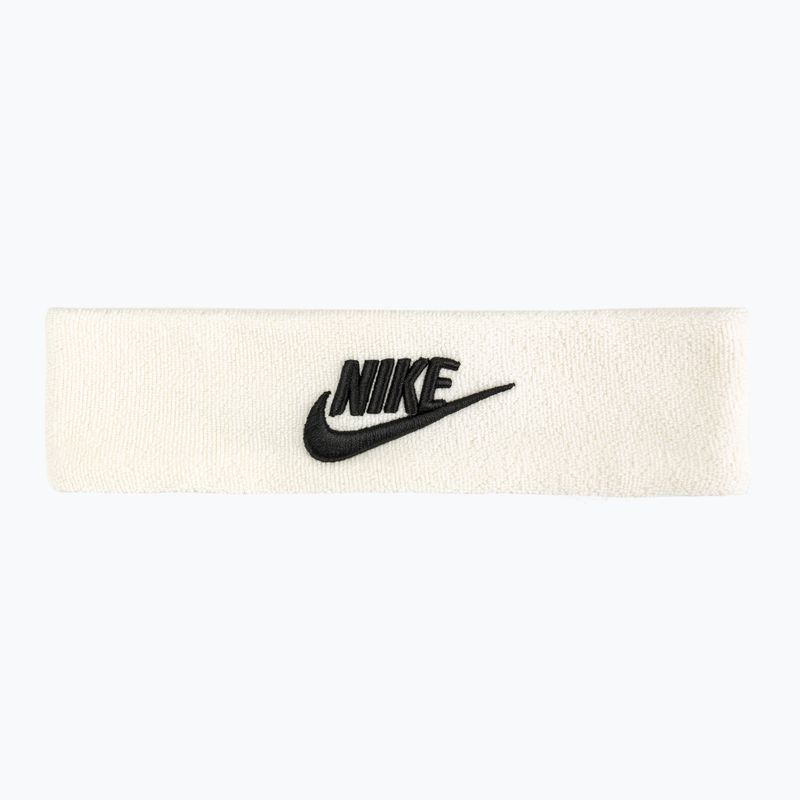 Čelenka Nike Classic Wide Terry bílá N1008665-101 2