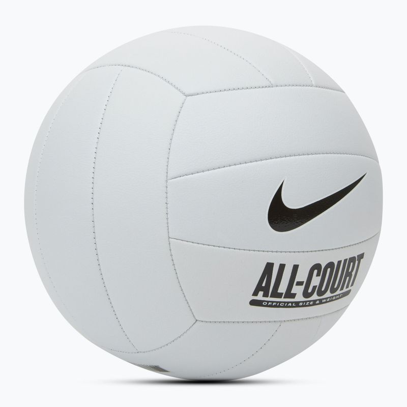 Volejbalový míč Nike All Court Volleyball white/white/white/black rozmiar 5 2