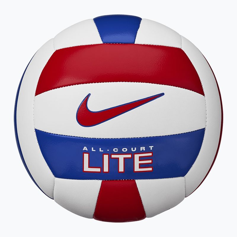 Volejbalový míč Nike All Court Lite Volleyball white/university red/game royal/university red velikost 5 4