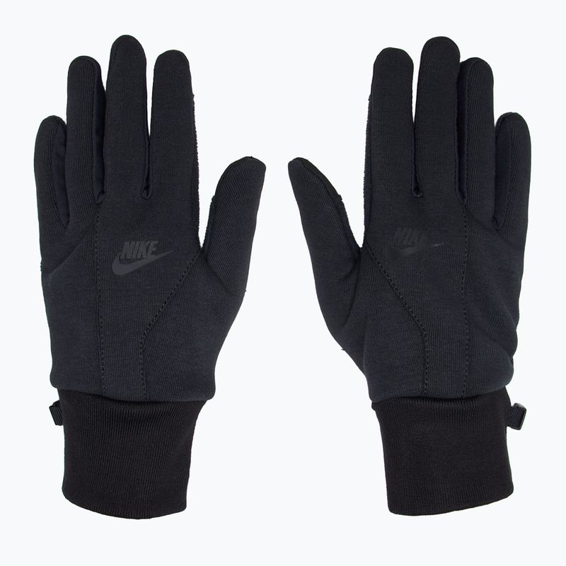 Pánské běžecké rukavice Nike Tech Fleece 2.0 black/black/black 2