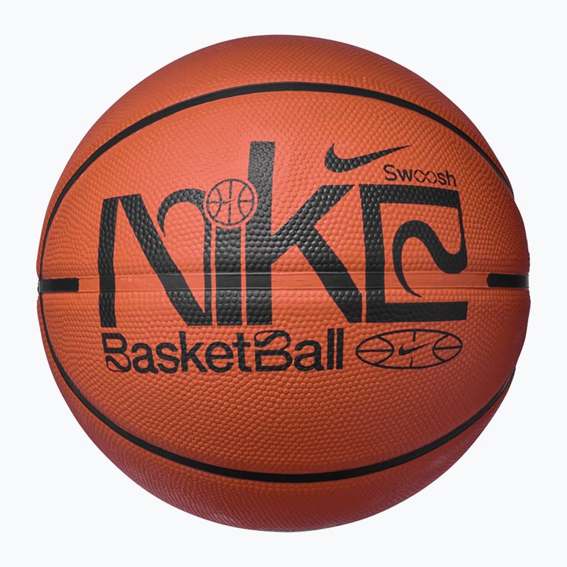 Basketbalový míč Nike Everyday Playground 8P Graphic Deflated amber/black/black/white velikost 8 4