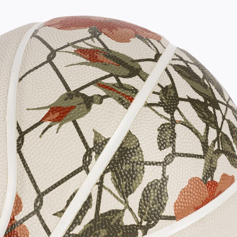 Basketbalový míč  Nike 8P PRM Energy Deflated lt orewood brn/white/white/burnt sunrise velikost  7 3